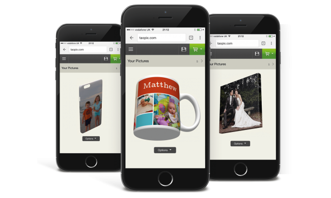 3d rendering of products on mobile phone