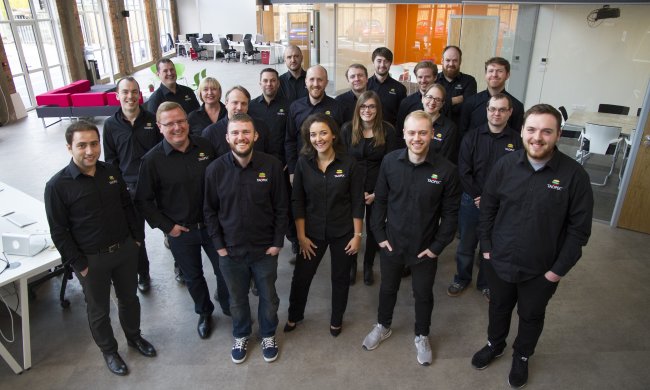 Taopix team in Taopix office