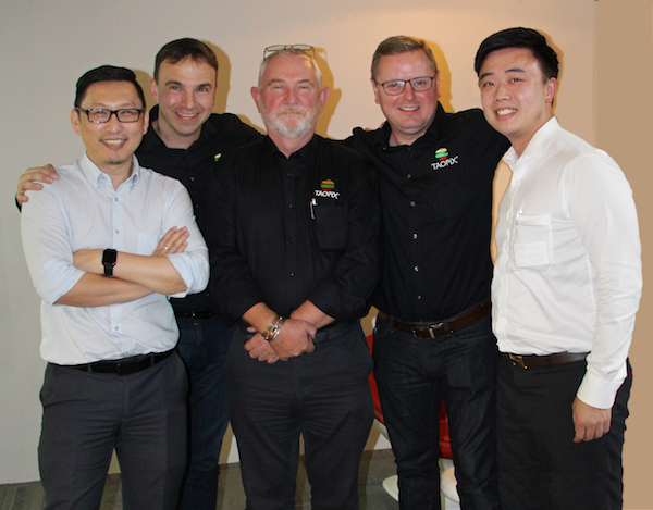 James Gray, Steffen Haaga, Les Bovenlander, Eric Lee, SK Lee