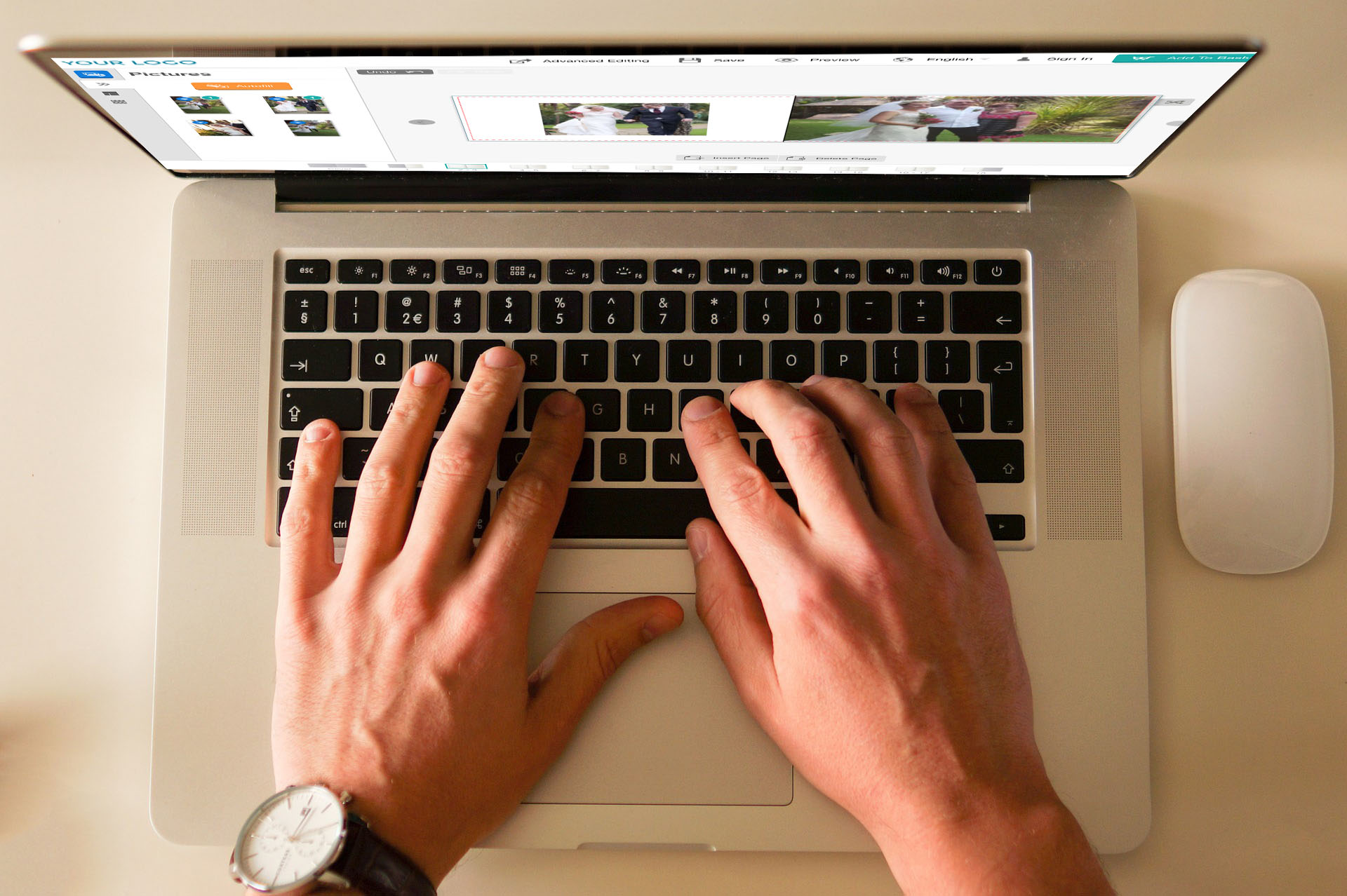 Taopix Creator on Mac computer